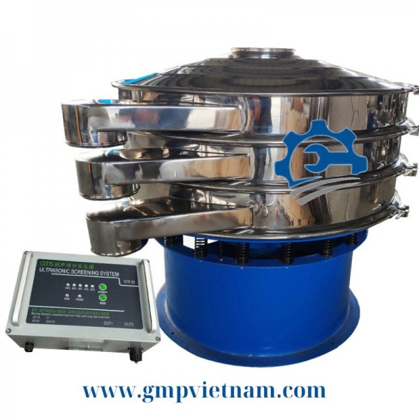 Máy Sàng Rung 3 Tầng - Máy Sàng Tròn Ly Tâm, Máy Sàng Bột, Tạp Chất, Mỹ Phẩm, Nguyên Liệu